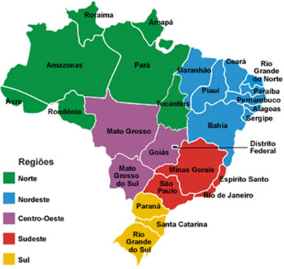 Outras Cartografias: Por uma nova regionalização do Brasil - Outras Palavras