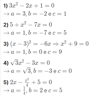Equações do 2º grau Matemática - Matemática